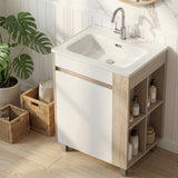 Cefito Vanity Unit 835mm Basin Bathroom Cabinet Side Storage Free Standing Sink - Extra Image