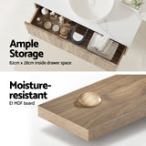 Cefito Vanity Unit 915mm with Basin Oak - 45-Degree Angle