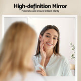 Cefito Bathroom Mirror Cabinet Mirrored Medicine Adjustable Shelf Wall Mounted 560mm White - 45-Degree Angle