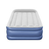 Bestway Air Mattress Inflatable Bed 46cm Airbed Single Blue - Side View