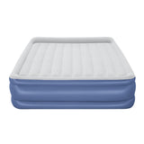 Bestway Air Mattress King Inflatable Bed 56cm Airbed Blue - Side View