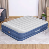 Bestway Air Mattress Queen Inflatable Bed 46cm Airbed Blue - Low Angle