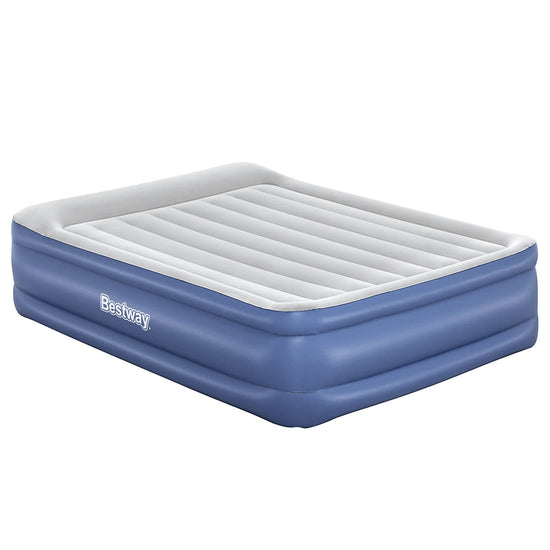 Queen Size Bestway Inflatable Air Mattress with Built-In Pump