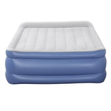 Queen Size Bestway Inflatable Air Mattress with Built-In Pump - Side View