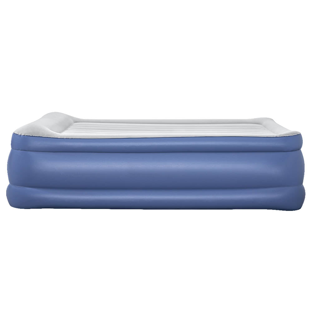 Queen Size Bestway Inflatable Air Mattress with Built-In Pump