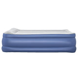 Queen Size Bestway Inflatable Air Mattress with Built-In Pump - Top-Down View
