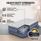 Bestway Mattress Air Bed Single Size 51CM Inflatable Camping Beds Home Outdoor - Top-Down View