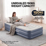 Bestway Mattress Air Bed Single Size 51CM Inflatable Camping Beds Home Outdoor - Close-Up Angle