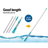Bestway Pool Cleaner Vacuum Cordless Swimming Pools Cleaning Kit AquaSurge - 45-Degree Angle