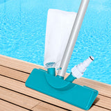Bestway Pool Cleaner Vacuum Chemical Dispenser Thermometer Swimming Pools Cleaning Kit - Close-Up Angle