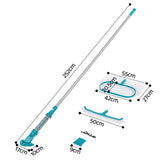 Bestway Pool Cleaner Maintenance Rechargeable Vacuum Cleaning Aluminium Pole 2m - Side View