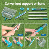 Bestway Pool Cleaner Maintenance Rechargeable Vacuum Cleaning Aluminium Pole 2m - Rear View