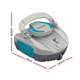 Bestway Robotic Pool Cleaner Cordless Automatic Robot Clean Swimming Pools Floor - Front View