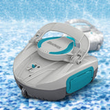 Bestway Robotic Pool Cleaner Cordless Automatic Robot Clean Swimming Pools Floor - Close-Up Angle