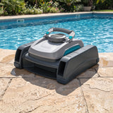 Bestway Robotic Pool Cleaner Automatic Vacuum Surface Skimmer Above Ground 2-in-1
