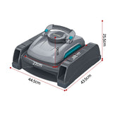 Bestway Robotic Pool Cleaner Automatic Vacuum Surface Skimmer Above Ground 2-in-1 - Side View