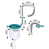 Bestway Pool Surface Skimmer Above Ground Swimming Pools Water Debris Cleaner - Side View