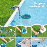 Bestway Pool Surface Skimmer Above Ground Swimming Pools Water Debris Cleaner - Close-Up Angle