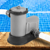 Bestway Pool Pump Cartridge Filter 1500GPH 5678L/H Flowclear™ Filters Cleaner - Close-Up Angle