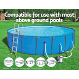 Bestway Pool Pump Cartridge Filter 2500GPH 9463L/H Flowclear™ Filters Cleaner - Close-Up Angle
