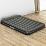 Bestway Air Mattress Double Inflatable Bed 30cm Airbed Grey - Close-Up Angle