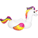 Bestway Unicorn Float Rider Inflatable Ride On Floating Pool Lounger 224x156CM - Side View