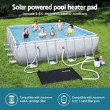 Bestway Solar Pool Heater Pad 110x171cm Boost Swimming Pool 3-5°C Warmer - Top-Down View