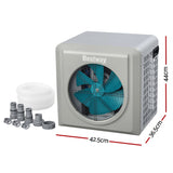Bestway 4.4kW Pool Heater Water Temperature Heating Fit Pools up to 30,000L - Front View