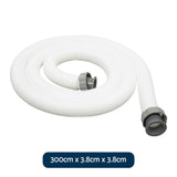 Bestway 38mm Pool Hose Replacement Sand Filter Cartridge Filter Pump Pipe 3m - Front View