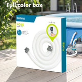 Bestway 38mm Pool Hose Replacement Sand Filter Cartridge Filter Pump Pipe 3m - Rear View