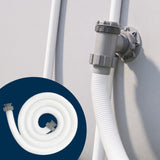 Bestway 38mm Pool Hose Replacement Sand Filter Cartridge Filter Pump Pipe 3m - Close-Up Angle