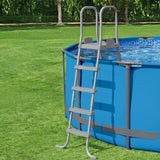 Bestway Above Ground Pool Ladder with Removable Steps - Close-Up Angle