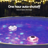 Bestway Pool Float Lamp LED Lights 7 Modes Multi Color Lamps For Pools - 45-Degree Angle