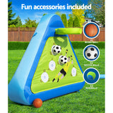 Bestway Kids Inflatable Soccer basketball Outdoor Inflated Play Board Sport - Close-Up Angle