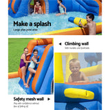 Bestway Water Slide 551x502x265cm Kids Play Park Inflatable Swimming Pool - Close-Up Angle