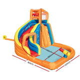 Bestway Water Slide Park 365x320x270cm Kids Play Swimming Pool Inflatable - Front View