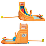 Bestway Water Slide Park 365x320x270cm Kids Play Swimming Pool Inflatable - Side View