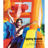 Bestway Water Slide Park 365x320x270cm Kids Play Swimming Pool Inflatable - Top-Down View
