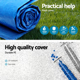 Bestway Pool Cover 264x174cm Rectangle Swimming Pool PE Shelter Fits 259x170cm Pools - 45-Degree Angle