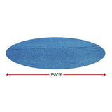 Bestway Pool Cover Solar Fits 3.66m Round Above Ground Swimming Pool Blanket - Front View