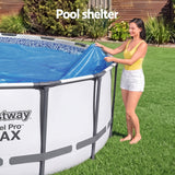 Bestway Pool Cover Solar Fits 3.66m Round Above Ground Swimming Pool Blanket - 45-Degree Angle