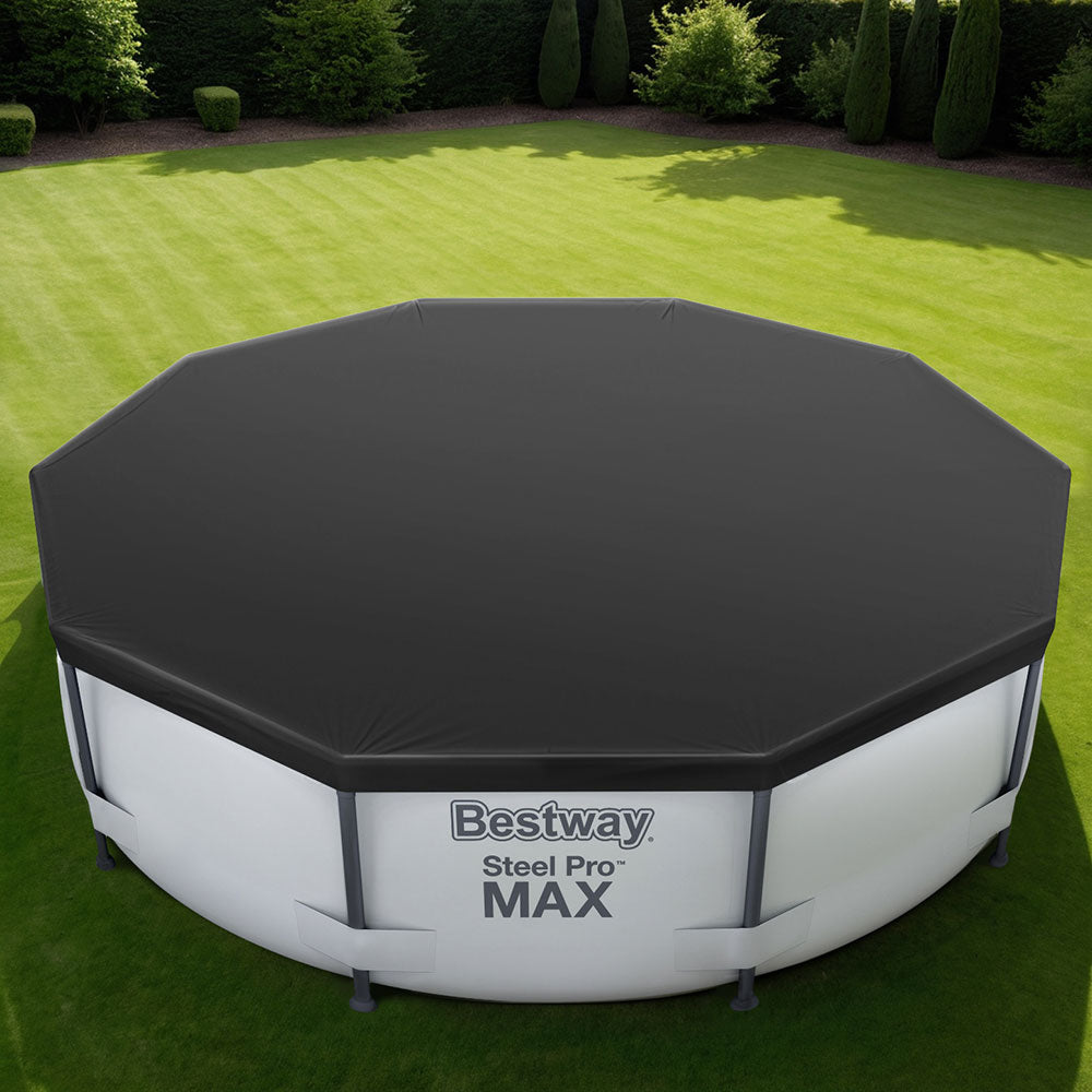 Premium PVC Pool Cover for 3.05m Round Above Ground Swimming Pools by Bestway