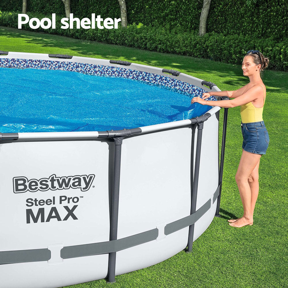 Bestway 4.17m Round Above Ground Pool Solar Cover for Summer Protection
