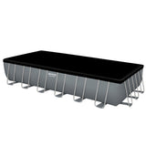 Bestway Swimming Pool 732x366x132cm Steel Frame Above Ground Pools Ladder 30045L - Side View