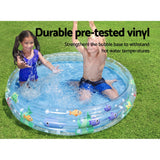 Bestway Swimming Pool Above Ground Play Kids Pools Inflatable Round Family Pool - Rear View