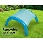 Bestway Kids Pool 140x140x114cm Inflatable Swimming w/ Canopy Play Pools 265L, image 6
