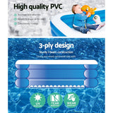 Bestway Kids Pool 305x183x56cm Inflatable Above Ground Swimming Pools 1161L - 45-Degree Angle