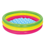 Bestway Inflatable Kids Splash Pool - Fun Above Ground Water Play 102x102x25cm