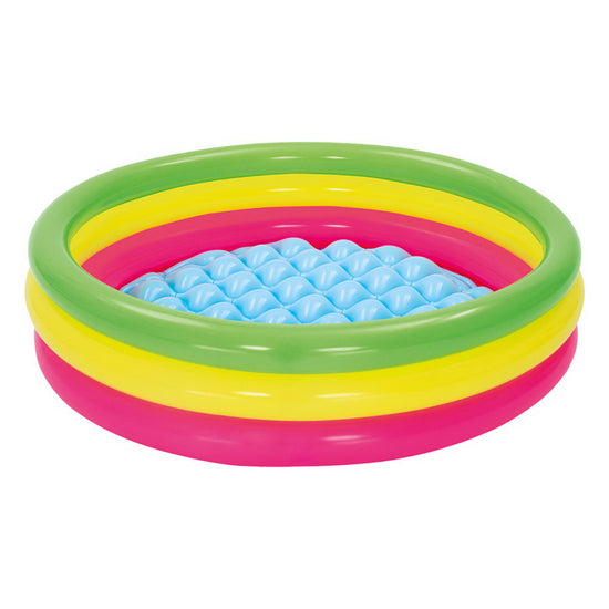 Bestway Inflatable Kids Splash Pool - Fun Above Ground Water Play 102x102x25cm