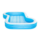Bestway Kids Pool 305x274x46cm Inflatable Above Ground Swimming Pools 1207L - Side View